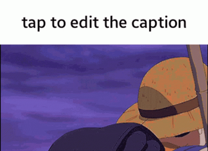 Edit Caption One Piece Meme GIF