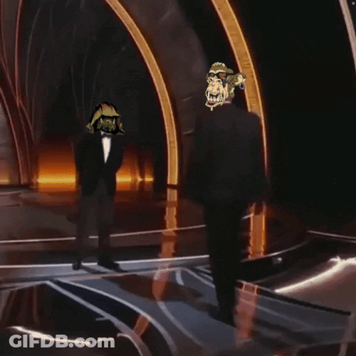 Edited Head Chris Rock And Will Smith Oscars GIF