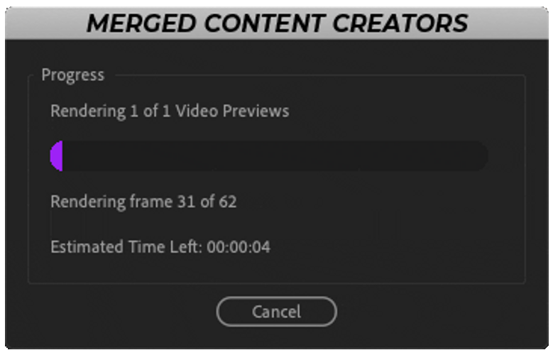 Editing Rendering Progress GIF
