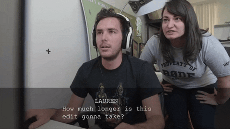 Editing Waiting GIF