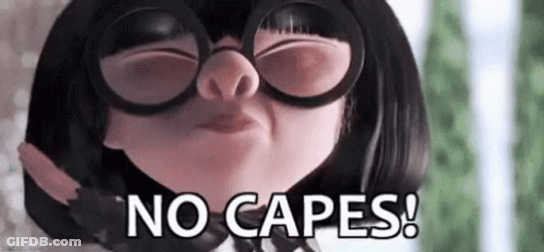Edna Mode Anguish No Capes GIF