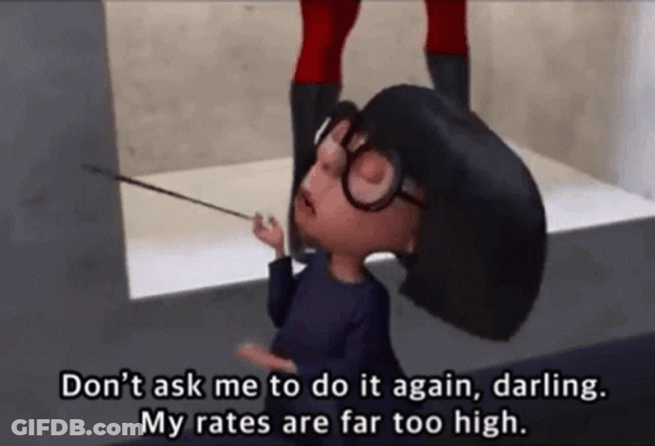 Edna Mode Don't Ask Me GIF