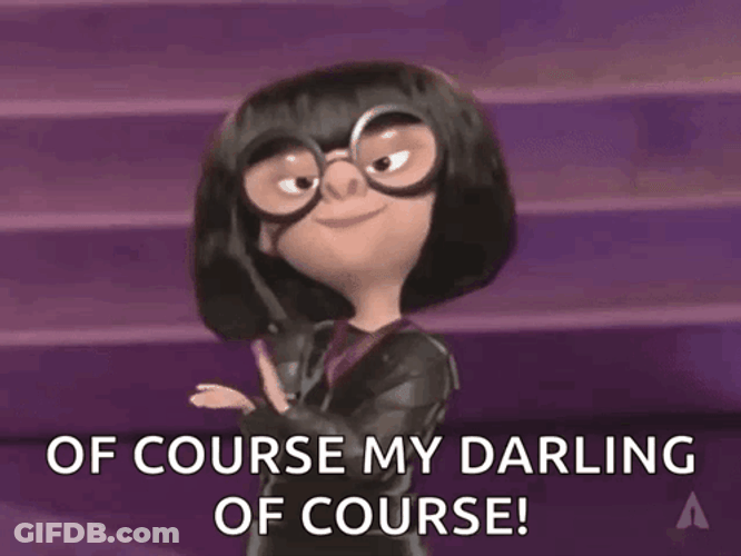 Edna Mode Elegant Clapping GIF