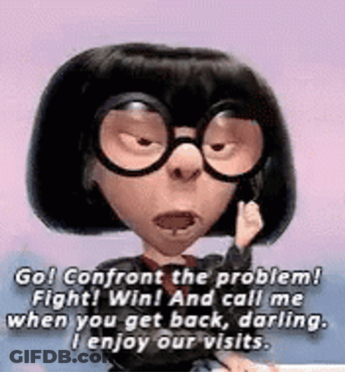 Edna Mode Giving Advice GIF
