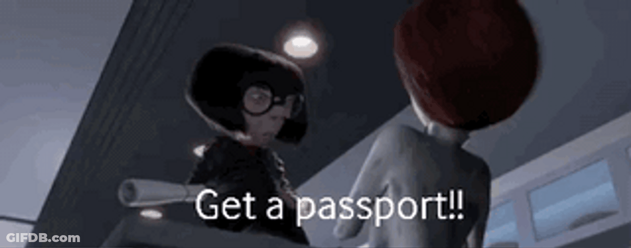 Edna Mode Hitting Employee GIF