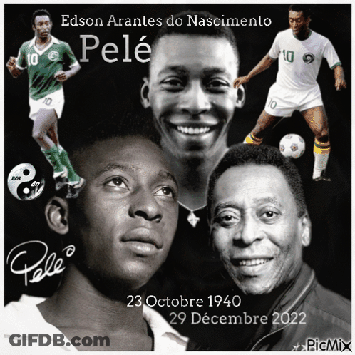 Edson Arantes Do Nascimento Pelé Poster GIF