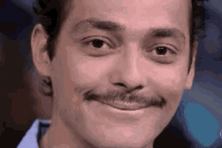 Eduardo Sterblitch Trying Not To Laugh GIF