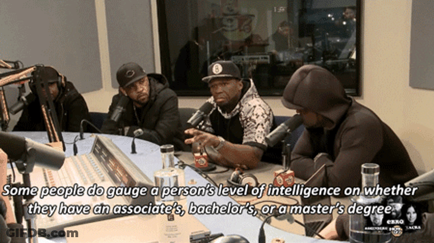 Education Bachelors Masters Radio Interview GIF