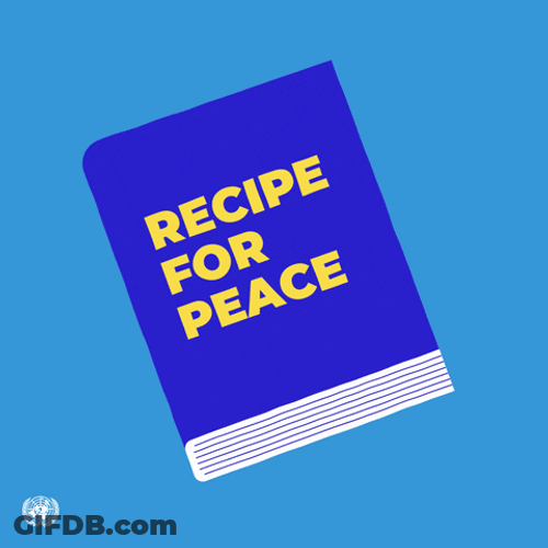 Education For All Book Animation GIF