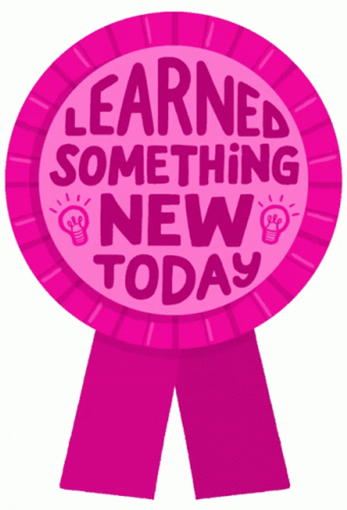 Education Goal Learn Something New Ribbon GIF