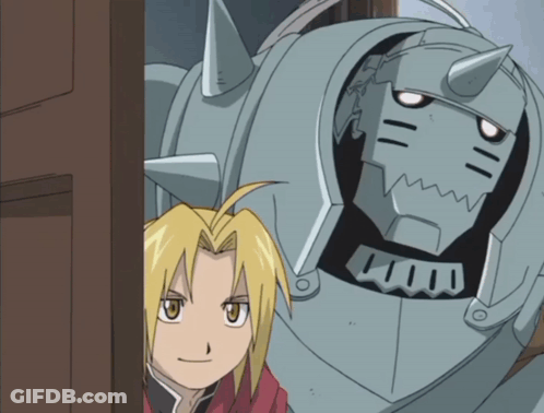 Edward And Alphonse Fullmetal Alchemist GIF