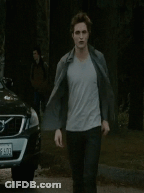 Edward Cullen Cool Walk GIF