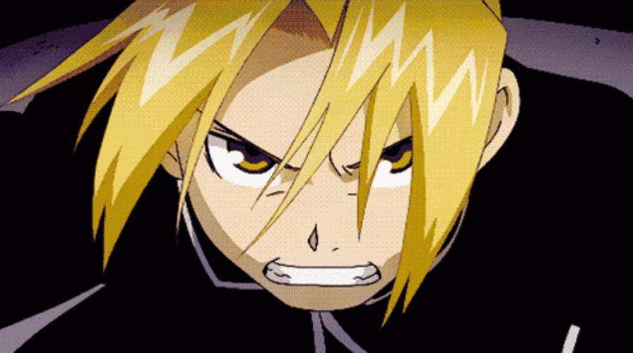 Edward Elric Fullmetal Power Hearts GIF