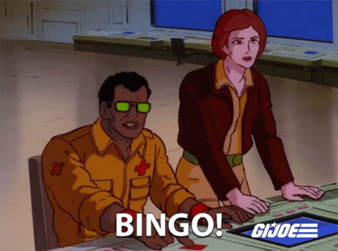 Edward Turbo Thats A Bingo GIF