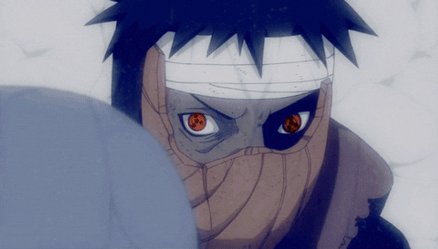 Eerie Tobi Obito Uchiha GIF