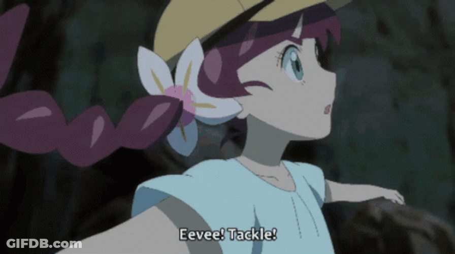 Eevee Evolutions Saved Koharu GIF