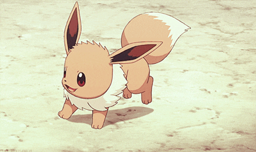 Eevee Jumps GIF