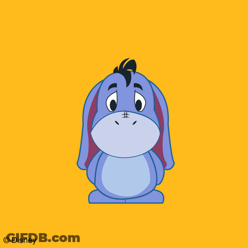Eeyore Graphic Design GIF
