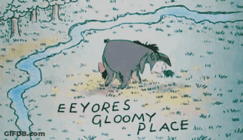 Eeyore's Gloomy Place On Winnie The Pooh Map GIF
