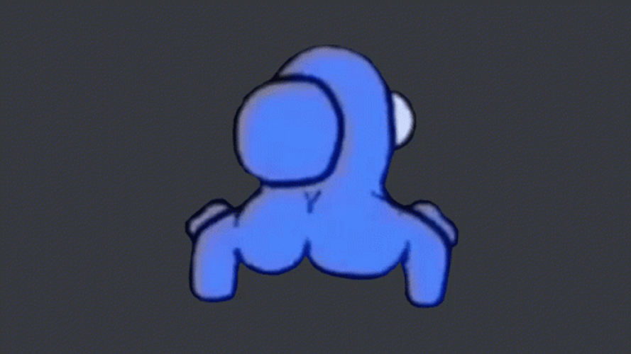 Effortless Twerking Among Us Meme GIF