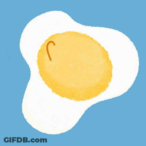 Egg Dog Sunny Side Up GIF