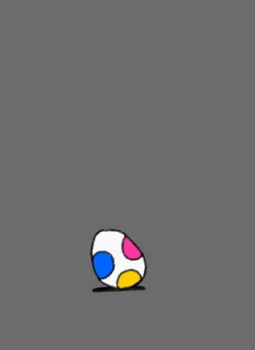 Egg Laying King Little Dino GIF