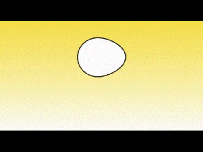 Egg Laying King Yolk Crack GIF