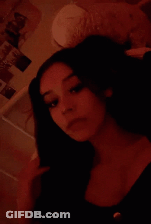 Egirl Fierce Face GIF