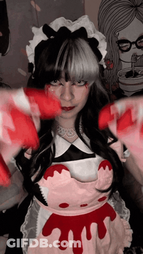 Egirl Fight Reaction GIF