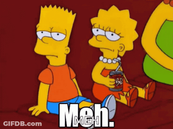 Eh Bart And Lisa Simpson GIF