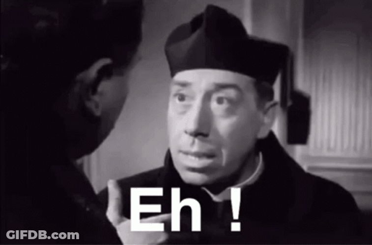 Eh Fernandel Vintage Movie Scene GIF
