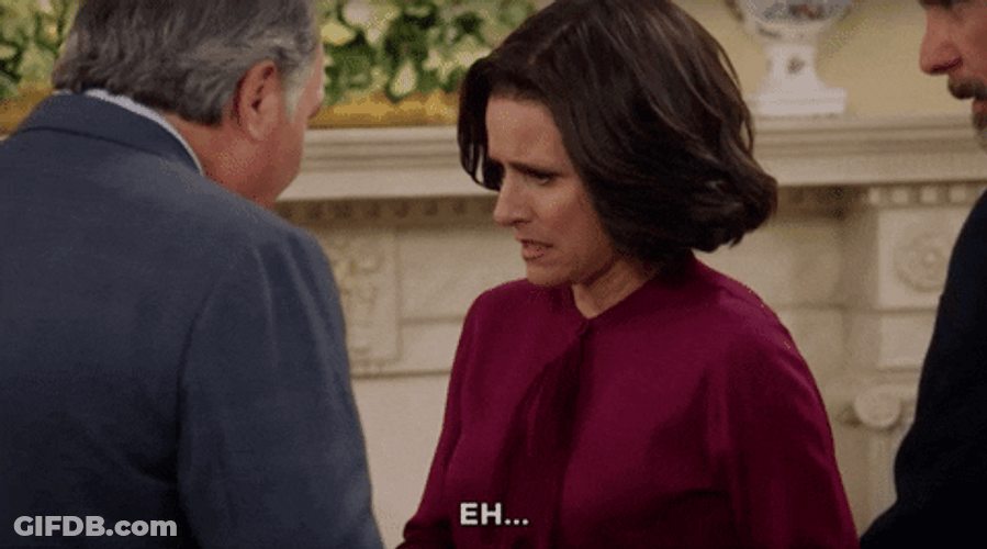 Eh Julia Louis Dreyfus Doubtful GIF