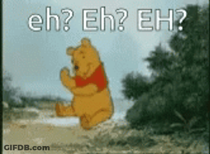 Eh Winnie The Pooh Close Up GIF