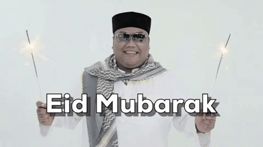 Eid Mubarak People Portrait GIF