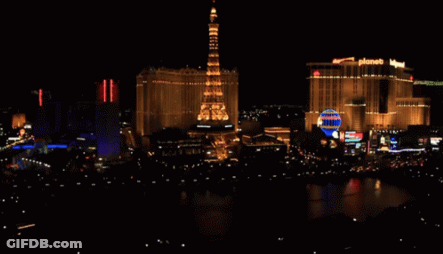 Eiffel Tower Paris Las Vegas GIF