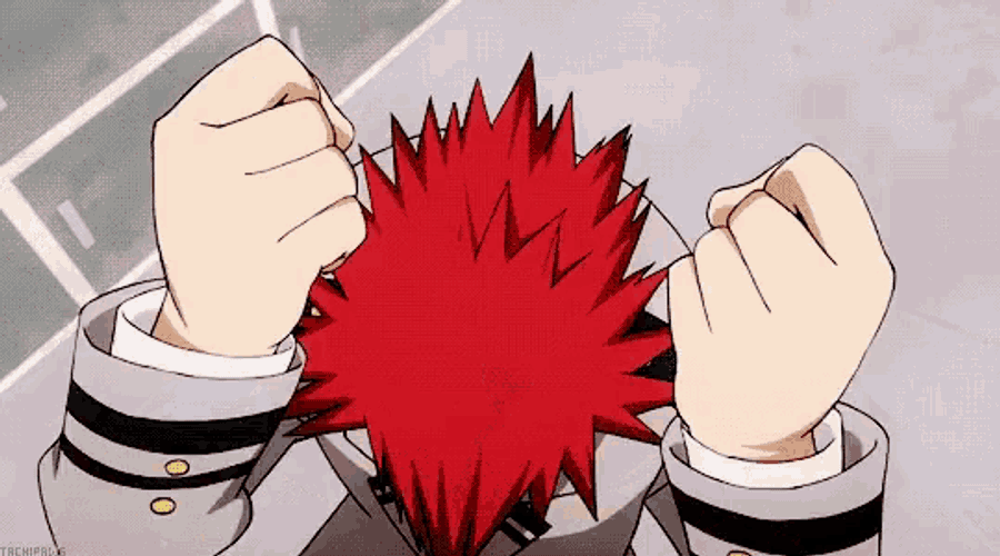Eijiro Kirishima Excited GIF