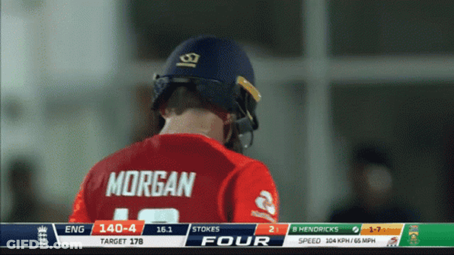 Eion Morgan Weak Shot GIF