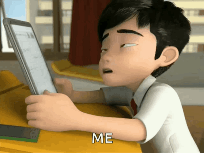 Ejen Ali Sleepy Meme GIF