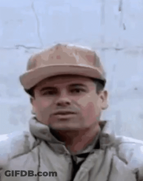 El Chapo Camera Flash GIF