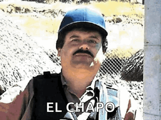 El Chapo Different Images GIF