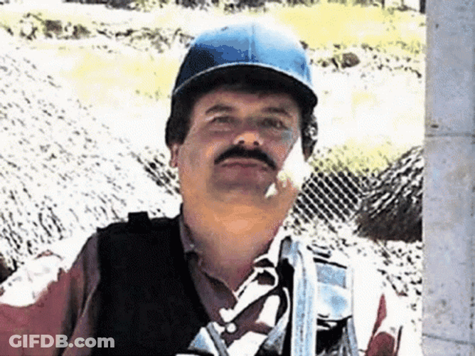 El Chapo Different Photos GIF