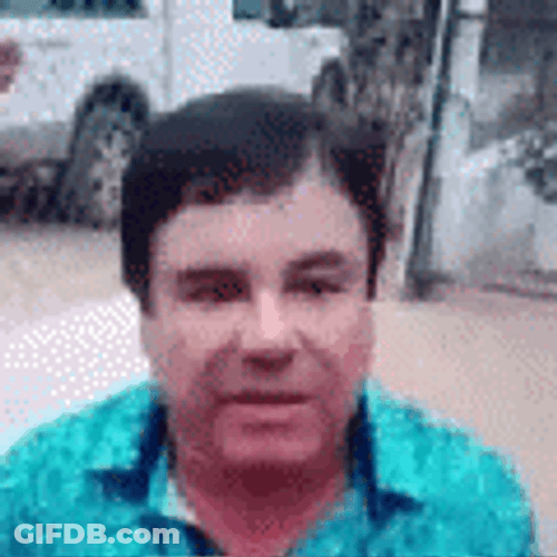 El Chapo Explaining GIF
