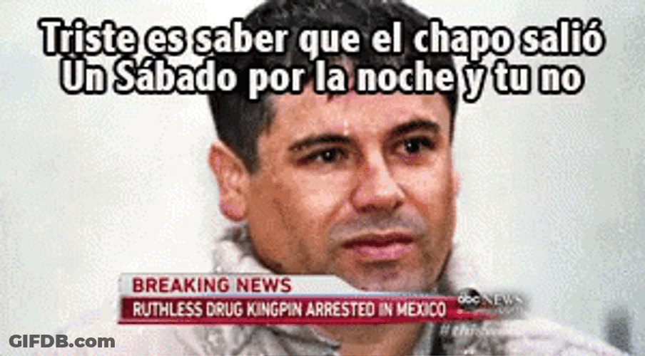 El Chapo Photo In News GIF