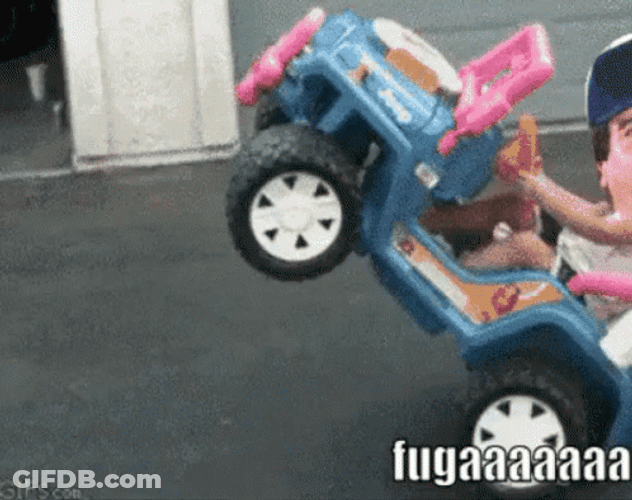 El Chapo Toy Car GIF