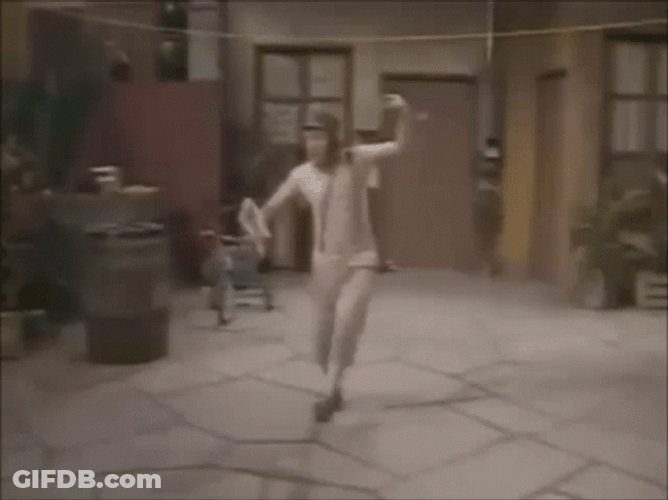 El Chavo Dancing Shuffle GIF