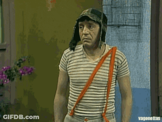 El Chavo Hungry Thoughts GIF