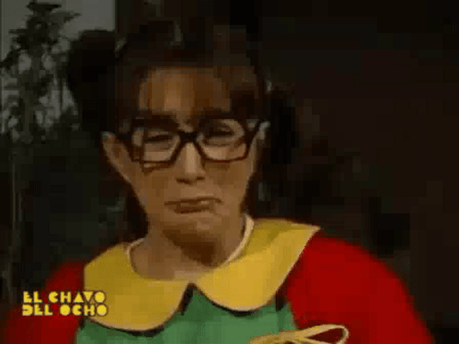 El Chavo La Chilindrina Crying Shouting GIF
