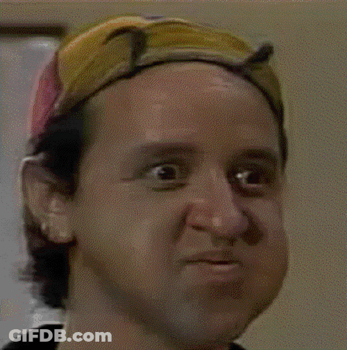 El Chavo Quico Eyebrows Raising GIF
