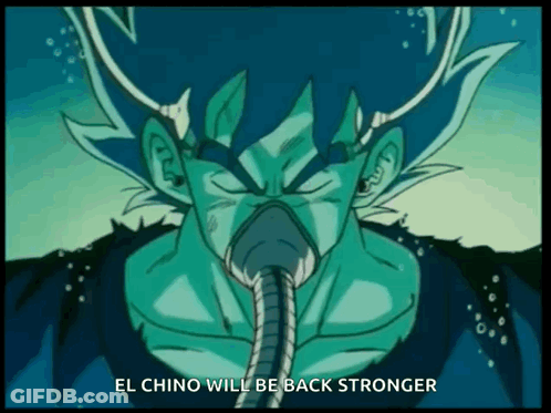 El Chino Will Be Back Stronger Cartoon GIF