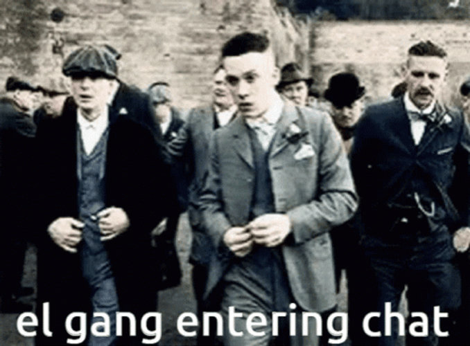 El Gang Entering Chat GIF